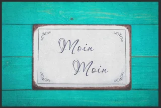 Fussmatte Moin Moin 10086 | Größe: 60 cm x 45 cm