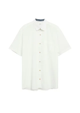 s.Oliver - Hemd creme - Gr. - 5XL