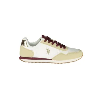 U.S. POLO ASSN. Weiße Polyurethan Damen Sneaker