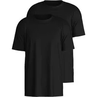 CALIDA T-Shirt Natural Benefit (2er Pack) Modern Fit, Single Jersey, Kurzarm, Rundhals-Ausschnitt