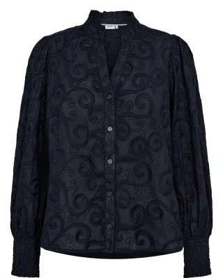 Nümph - Bluse - Nutulka blau - Gr. - 40