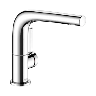 Keuco Edition 400 Waschtischarmatur 51505010100 verchromt, Ausladung 153mm, schwenkbar, ohne Ablaufgarnitur