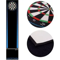Kingpower Dartmatte Dartteppich Dartmatte Turnier Matte Dart Matte Darts 290 x 60 cm Blau