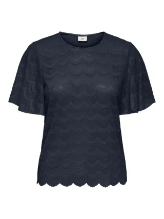 JDY - Top - Jdylarna blau - Gr. - S