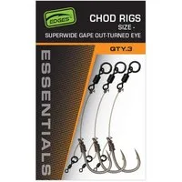FOX International Karpfenhaken Fox Edges SWGO Chod Rigs - 3 Karpfenrigs