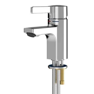 KWC Aquarotter Einhebel-Standbatterie, F5, 100 mm, Hygieneoption, 2030066466 2030066466