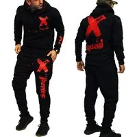 RMK Jogginganzug Herren Trainingsanzug Sportanzug Streetwear Fitness Hoodie mit Kapuze