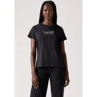 Levi's® Rundhalsshirt THE PERFECT TEE mit Logo im Metallic-Holo Print