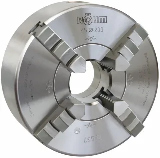 ELMAG RÖHM-Vierbacken Drehfutter DM 250, DIN 55029 Stahlkörper, Camlock - 89010