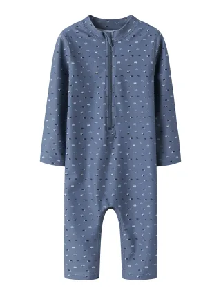 NAME IT - NMMZIPPO 3/4 UV SWIMSUIT vintage indigo - Gr. - 86