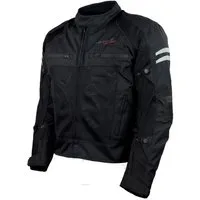 roleff Motorradjacke RO613 Mesh Sommerjacke - Belüftung, atmungsaktiv mit Klimamembrane auch in großen Größen, auch in anderen Farben