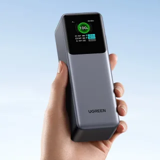 UGreen Nexode PB722 200W 25000mAh Digital Display Power Bank External Battery Power Supply with 1 Input & 3 Outputs Fast