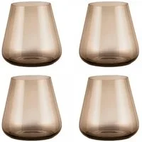 blomus Longdrinkglas Trinkglas Set Belo Coffee (4-teilig)