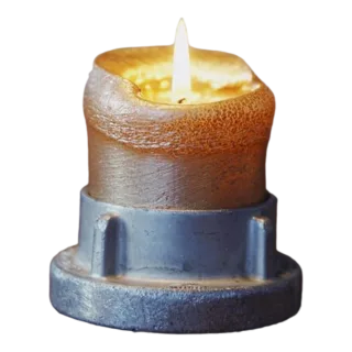 Kerzenhalter | FIRE REVIVE | aus Kupplung | inkl. Spende | Upcycling-Produkt | Lifestyle-Geschenk