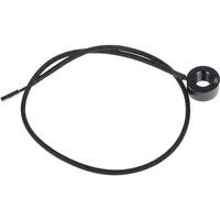 Eiszapfen Temperatursensor G1/4 IG/IG schwarz, mit AG Adapter - Deep Black