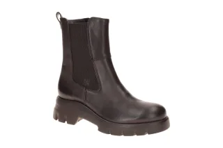 Paul Green Damen Stiefeletten 8104-080 Espresso Glattleder Boots Chelsea-style