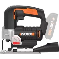 Worx Handkreissäge Worx Akku-Stichsäge WX543.9 ohne Akku und Ladegerät