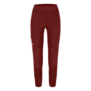 SALEWA - Alpine Hemp Leggings Damen - Rot (Gr.42)