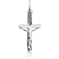 Unique Kettenanhänger Anhänger 925 Sterling Silber Kreuz Jesus SP0402
