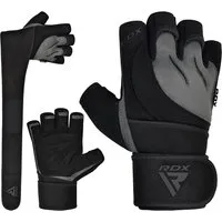 RDX Trainingshandschuhe RDX Fitness Handschuhe Trainingshandschuhe Lang Handgelenkstütze Sport
