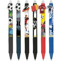 Online Pen Gelroller magiXX Fun, Radierbare Gelschreiber, coole Fußball-Motive, 6 Stück