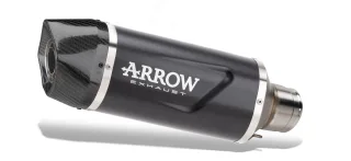 Sport Auspuff Arrow Indy Race EVO BLACK Triumph Trident 800 Bj.2026 EURO5+ eintragungsfrei /+ABE