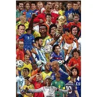 Grupo Erik Poster Legendary Footballers Poster Fussball-Legenden inkl. Pele