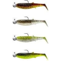 Savage Gear Kunstköder Savage Gear Cannibal Shad Mix - 4 montierte Gummifische