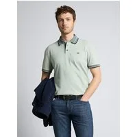 TOM TAILOR Poloshirt Poloshirts (im Einserpack) Piqué Poloshirt mit Logo-Print
