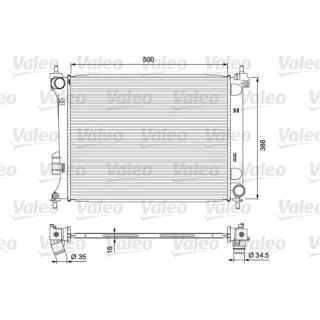 Valeo Motork?hler Hyundai I20 701729