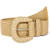 Zaewry Flechtgürtel Gürtel für Damen und Herren breiter Taillengürtel Gürtel Elastische gewebter Boho-Gürtel mit Verstellbarer für Kleider