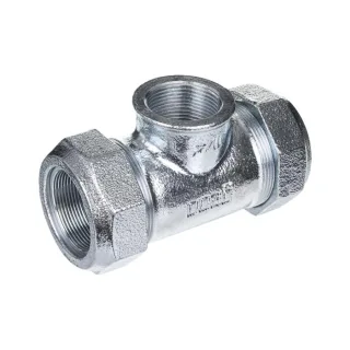 Gebo Serie 150 Verschraubung 01.150.04.06 60,3 mm x 2" x 60,3 mm, für Stahlrohr