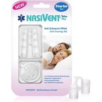 Nasivent Schnarchstopper NASIVENT Tube Plus - PREMIUM - Anti Schnarch Mittel, sanfte Schnarchtherapie und Atmenverbesserung