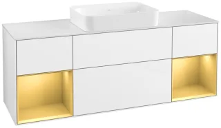 Villeroy & Boch Waschtischunterschrank Finion G74 1600x603x501mm Wandbel WT mit., G741HFGF G741HFGF