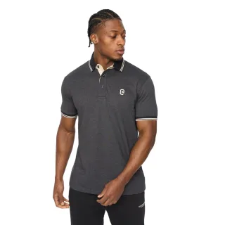 Crosshatch - "Preece" Poloshirt für Herren (Schwarz)