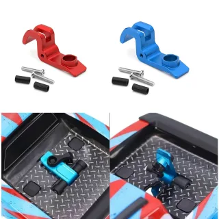 Upgraded Aluminum Alloy Car Shell Buckle Set Accessories for MJX 1/16 16208 16017 H16H RC Car Vehicle Models Spare Parts