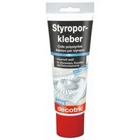 decotric® Dispersionskleber Decotric Styroporkleber Tube 400 g, weiß