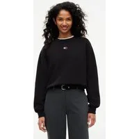 Tommy Jeans Sweatshirt TJW BADGE CREW EXT Baumwollmischung