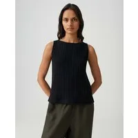 OPUS Shirttop Ipoma slit aus weichem Jersey mit Rippstruktur Seitenschlitze sorgen für angenehme Bewegungsfreiheit