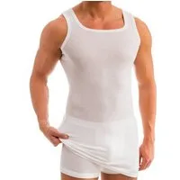 HERMKO Unterhemd 16027 Baumwolle/Modal, Tank Top, Achselhemd, breitere Träger