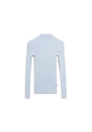 Armedangels - ALAANIA KNIT SWEATER mistblue - Gr. - L