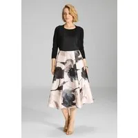 SWING Boleroblazer - Cropped Bolero mit 3/4 Arm Figurbetonter Schnitt