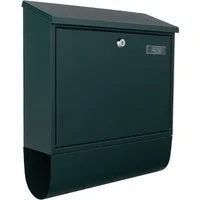 Profirst Wandbriefkasten Profirst Mail PM 330 Briefkastenset (Grün)