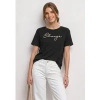 STREET ONE Kurzarmshirt Sommershirt mit Working
