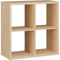 FORTE Standregal Mauro, Fachgröße 33x33cm, 4 Fächer