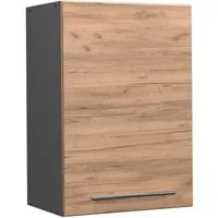 Vicco Hängeschrank Fame-Line, Goldkraft Eiche/Anthrazit, 50 cm (1-St)