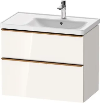 Duravit D-Neo Waschtischunterbau wandhängend Weiß Hochglanz 784x452x625 mm - DE4358004220000 DE4358004220000