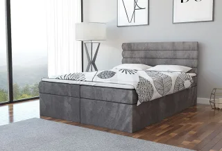 Boxspringbett Schlafzimmerbett ANNIK 200x200cm inkl.Bettkasten