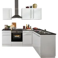 BASIC by Balculina Winkelküche Jazz, Stellbreite 220x175 cm, wahlweise mit E-Geräten