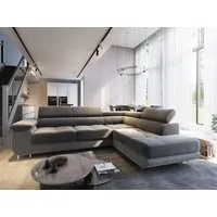Masseno Ecksofa SELVA mit Schlaffunktion L-Form, Sofa mit Bettkasten